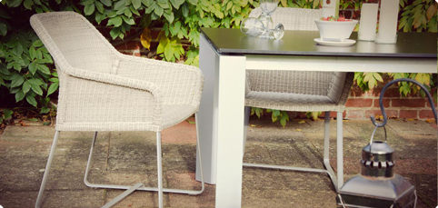 Designer Dining in the Garden